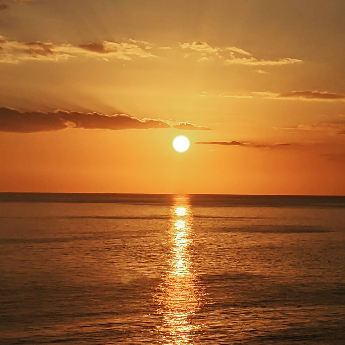 sunset at Panama City Beach, Florida